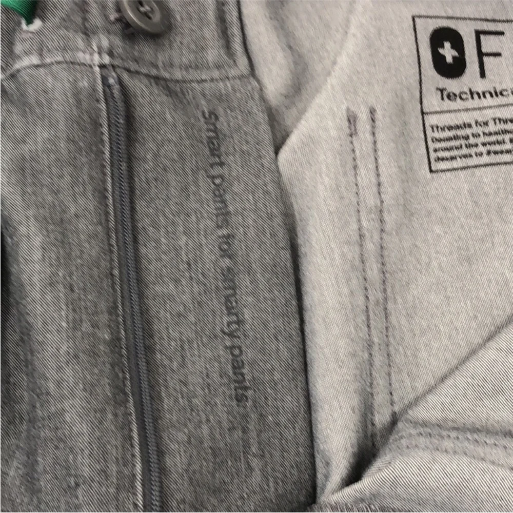 Figs Scrub Pants Gray Technical Collection Cargo Green Drawstring Men’s Size M